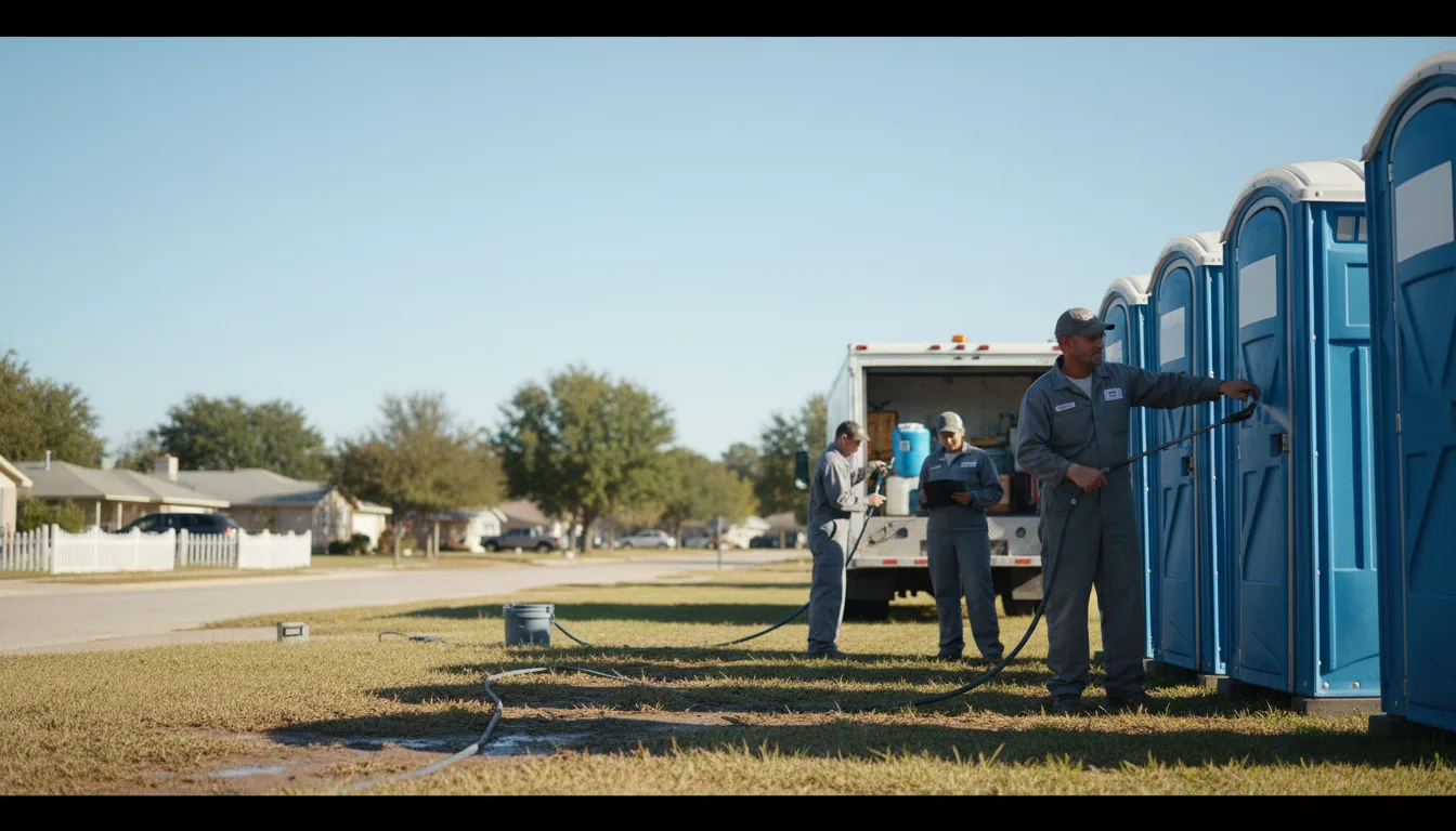 Long-Term Portable Toilet Rental in East Lynn, IL near me